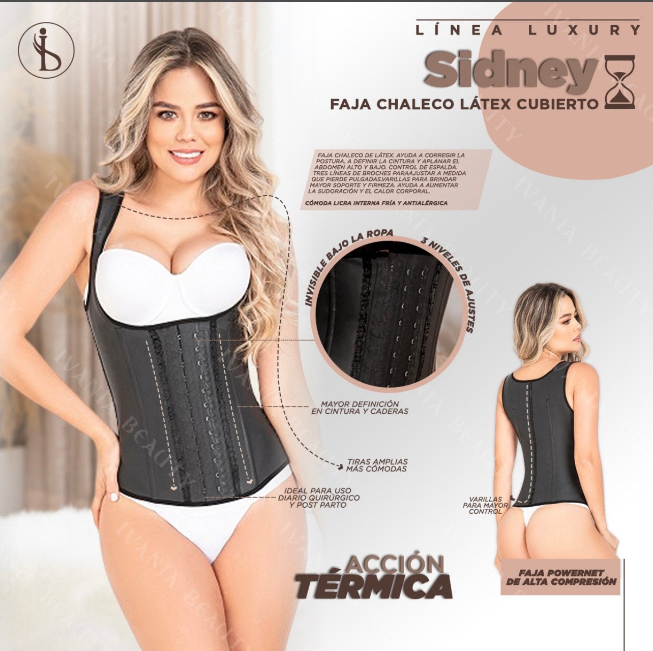 FAJA CHALECO LATEX